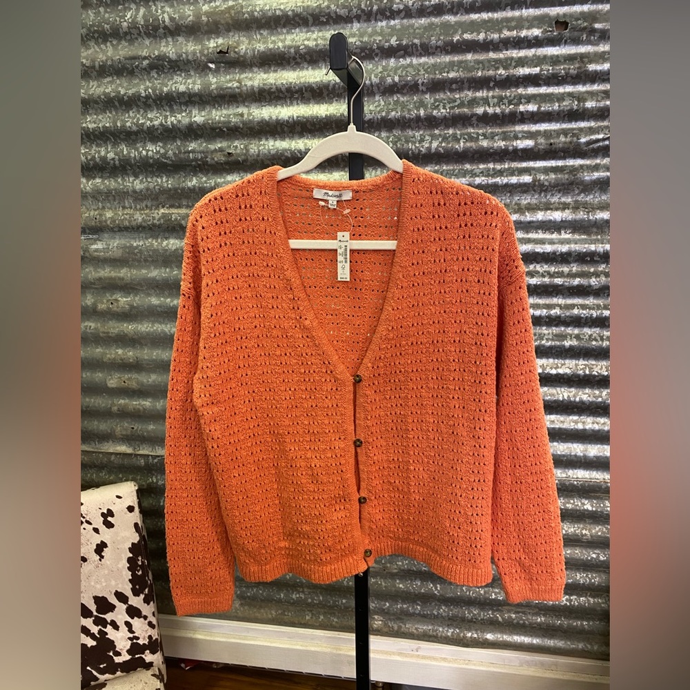 Madewell NWT cardigan sweater